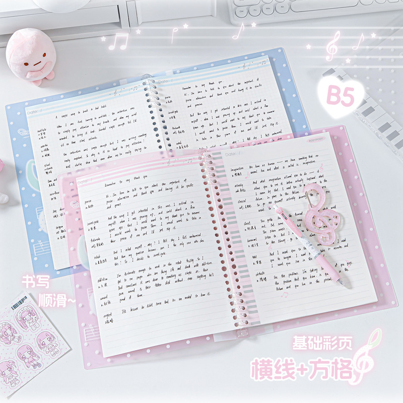 Rosyposy Melody Loose Leaf Not - Blank Sheet Music Notebook review and price