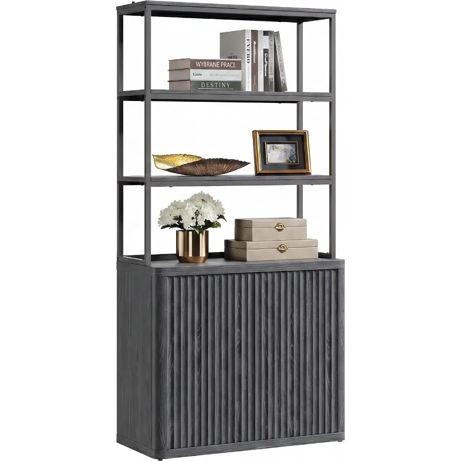 71 Tall Book Shelf with Doors, - Books review and price