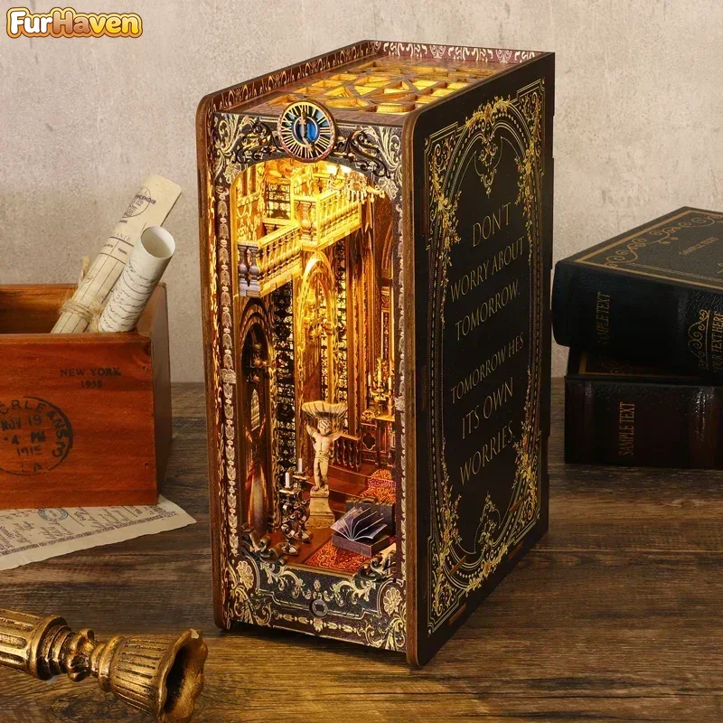 DIY Wooden Book Nook Shelf Ins - Diy Wooden Book Nook Kit Shelf Insert review and price
