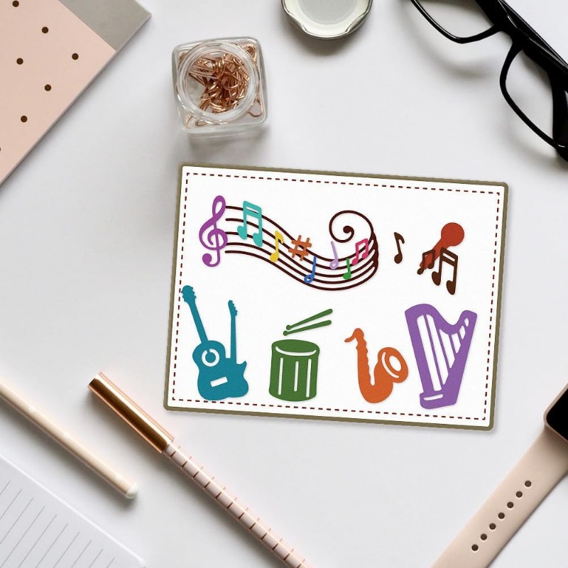 2pcs 27 Styles Musical Note Cu - Blank Sheet Music Notebook review and price