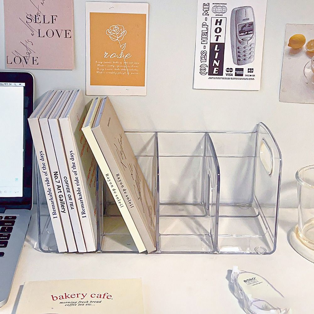 Portable Clear Acrylic Bookend - Clear Acrylic Book Stand Holder review and price