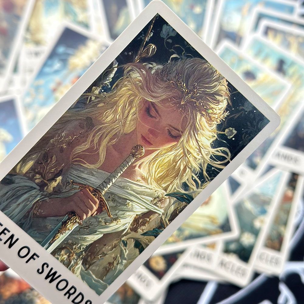78 Enigmatic Bloom Tarot Cards - Tarot Deck With Guidebook review and price