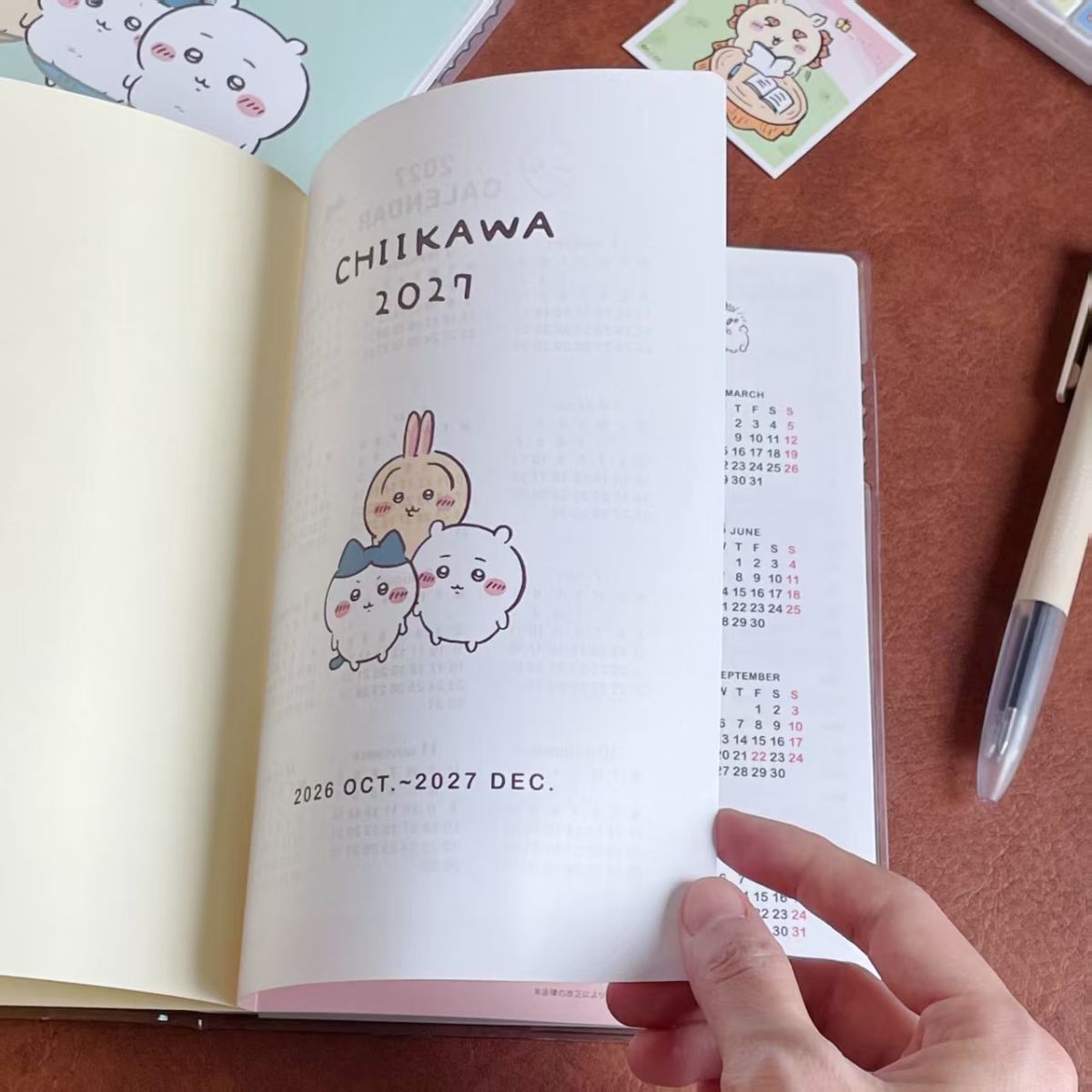 New Chiikawa 2027 Agenda Plan  - Stationery Books review and price